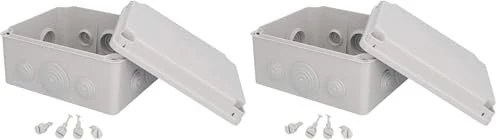 uniTEC AP-FR-Abzweigkasten IP65 175x151x95mm grau