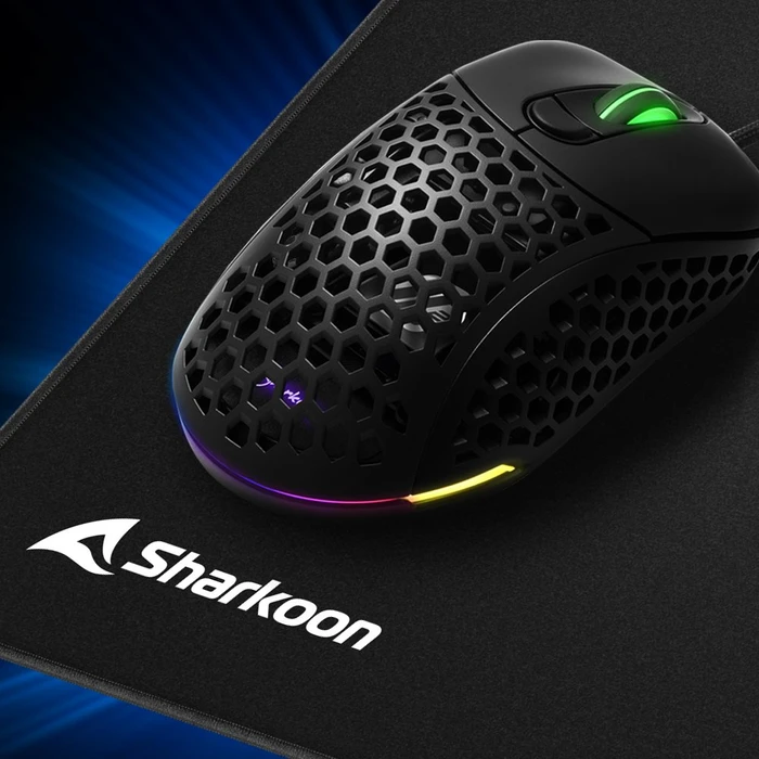 Sharkoon 1337 V2 Gaming Mat Big, 1200x600mm, schwarz