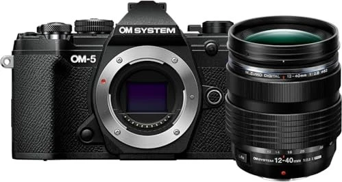 OM System OM-5 schwarz mit Objektiv M.Zuiko digital ED 12-40mm 2.8 PRO II