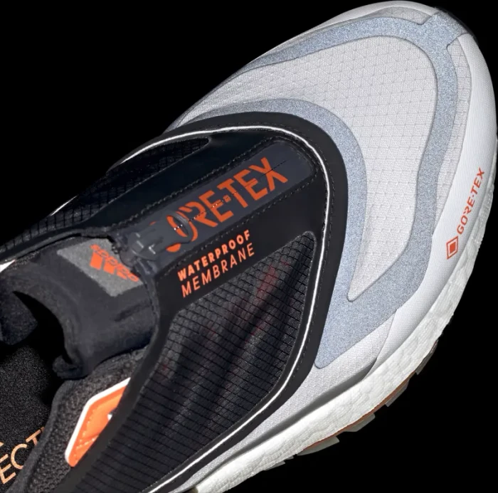 adidas Ultraboost 22 GTX dash grey/silver metallic/impact orange (Herren)
