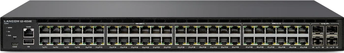 Lancom GS-4554 Rackmount Gigabit Managed Switch, 48x RJ-45, 4x SFP+, 2x QSFP+