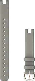 Garmin Ersatzarmband 14mm Leder für Lily Large braloba grey/cream gold