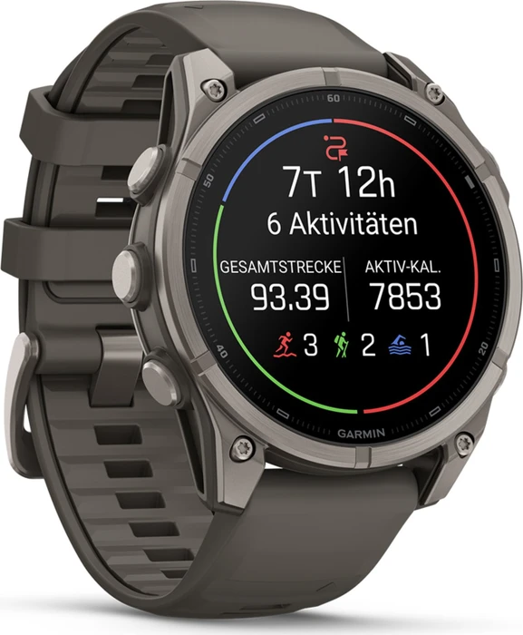 Garmin Fenix 9 47mm titanium/pebble grey
