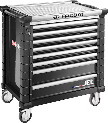 Facom JET.8NM4A Werkzeugwagen schwarz
