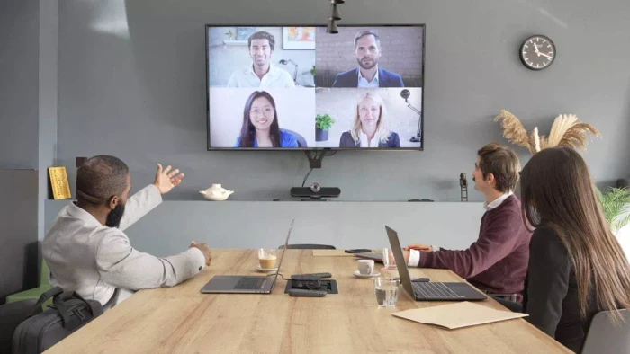 Targus AiO 4K Videokonferenzsystem, inkl. Typ F Netzteil, Videobar, EU