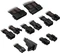 Kolink Core Pro Braided Cable Extension Kit 12V-2x6, Typ 2, Sense-Pins an der Unterseite, Jet Black/Gunmetal Grey Vorschaubild