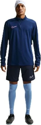 Nike Academy Dri-FIT Football 1/4-Zip Funktionsshirt langarm blue void/black/white/pinksicle (Herren)