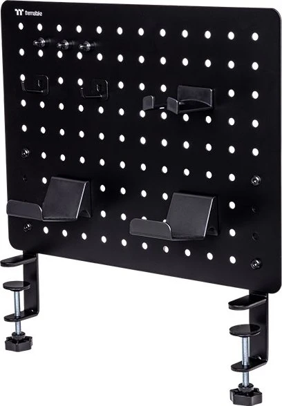Thermaltake Gaming Desk Pegboard Tischerweiterung, Medium, schwarz