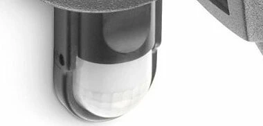 Philips myGarden Creek Wandleuchte mit Bewegungssensor schwarz