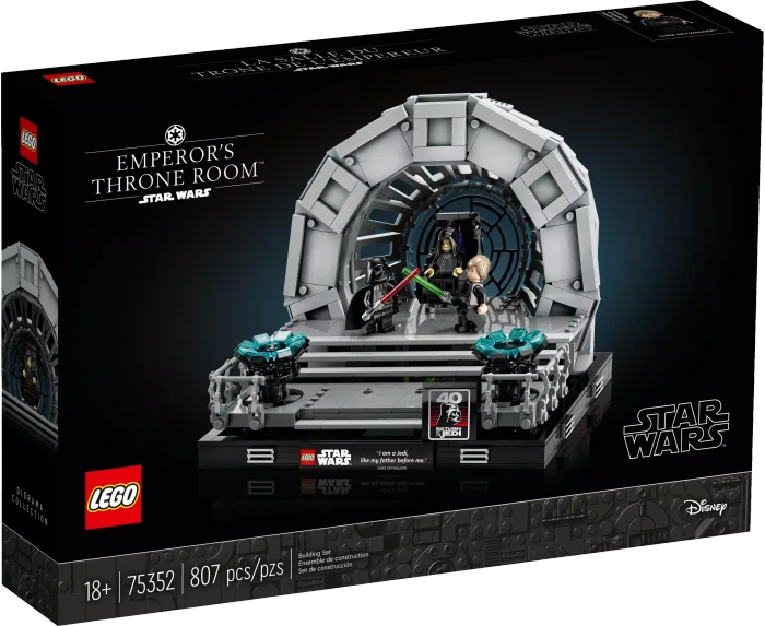 LEGO Star Wars - Thronsaal des Imperators Diorama