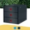 Leitz Click & Store Cosy Schubladenbox, 3 Schubladen, grau Vorschaubild