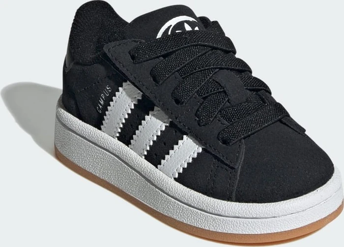 adidas Campus 00s Comfort Closure Elastic Lace core black/cloud white/gum (Junior)