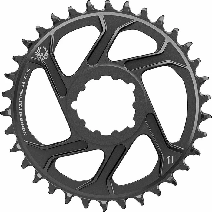 SRAM Eagle X-Sync 2 Direct Mount 3mm Offset Boost 34 Zähne Kettenblatt schwarz