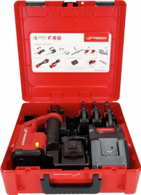 Rothenberger ROMAX COMPACT III Basic Akku-Presswerkzeug inkl. Koffer + 2 Akkus 2.0Ah
