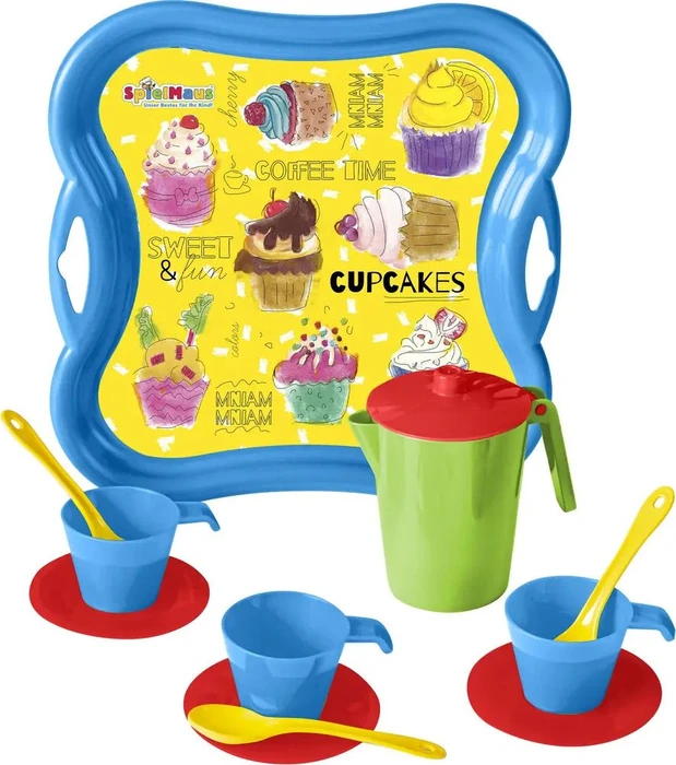 SpielMaus Kaffeeservice und Tablett