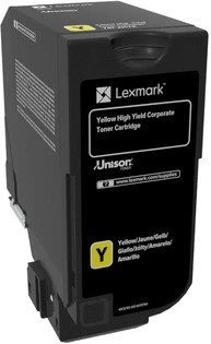 Lexmark Toner CS725 gelb hohe Kapazität