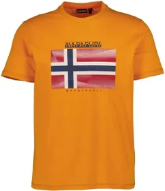 Napapijri Lari T-Shirt kurzarm orange (Herren)