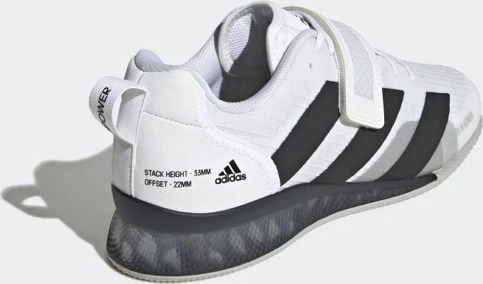 adidas Adipower 3 cloud white/core black/grey two