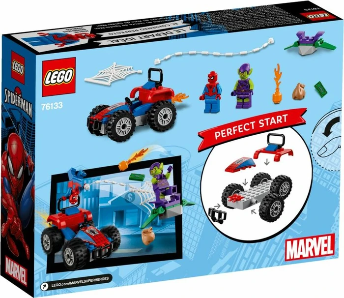 LEGO Marvel Super Heroes Spielset - Spider-Man Verfolgungsjagd