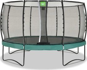 Exit Toys Allure Premium mit Sicherheitsnetz 427cm Trampolin grün