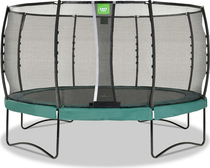 Exit Toys Allure Premium mit Sicherheitsnetz 427cm Trampolin grün