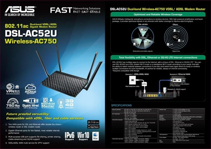 ASUS DSL-AC52U