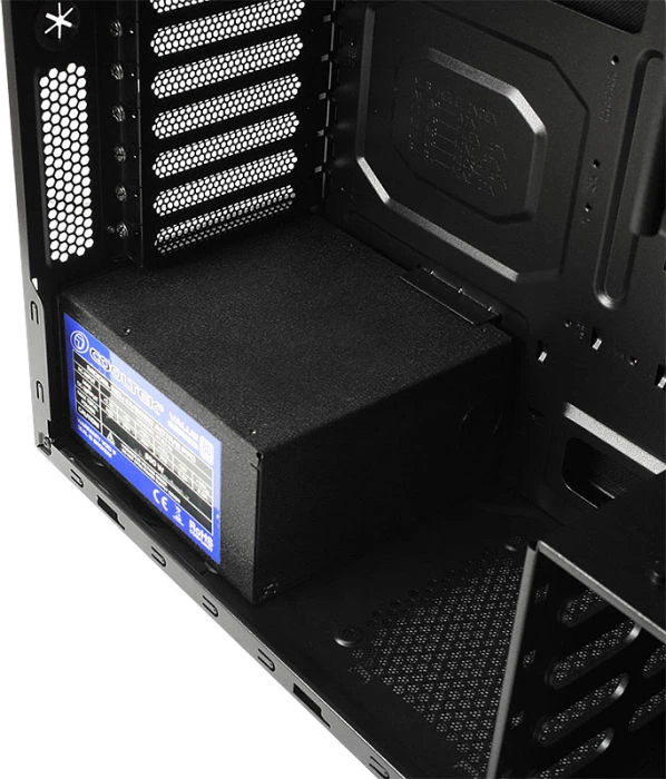 Cooltek Antiphon Airflow schwarz, schallgedämmt