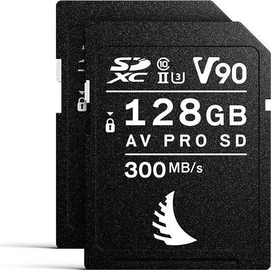 Angelbird AV PRO SD MK2 V90 R300/W280 128GB, UHS-II U3, Class 10, 2er-Pack