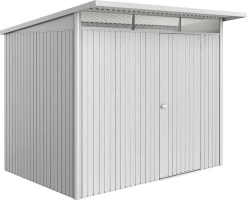 Biohort AvantGarde ECO A5 Gerätehaus silber-metallic