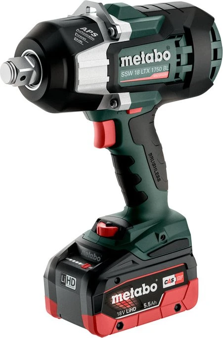 Metabo SSW 18 LTX 1750 BL Akku-Schlagschrauber inkl. Koffer + 2 Akkus 5.5Ah
