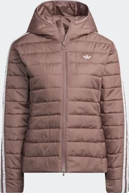 adidas Hooded Premium Slim Jacke violett (Damen)