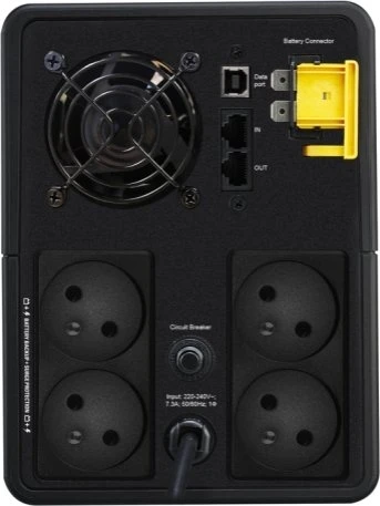APC Back-UPS, 1600VA, 4x Typ-E, USB, FR