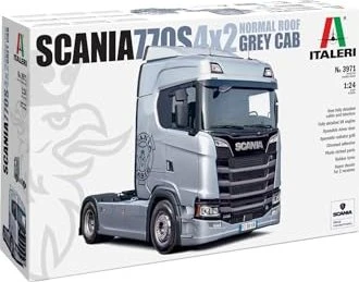 Italeri Scania S770 4x2 Normal Roof Grey Cab