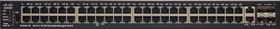 Cisco SF550X Rackmount Managed Switch, 48x RJ-45, 2x SFP+, 2x RJ-45/SFP+, 382W UPoE (SF550X-48P-K9)