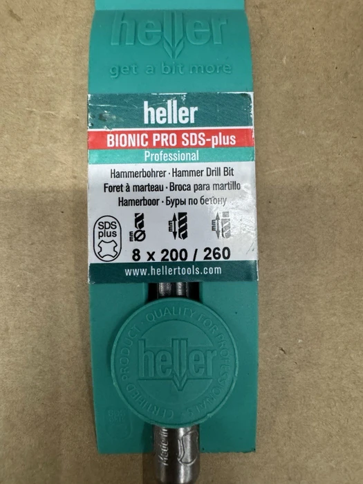 Heller Bionic Pro SDS-plus Hammerbohrer, 8x200x260mm, 1 Stück