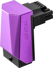 CableMod 12VHPWR Winkeladapter 90 Grad, Variante B, Sense-Pins an der Oberseite, violett