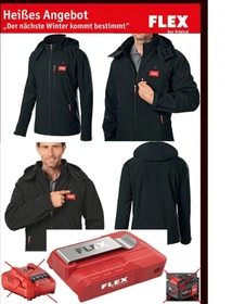 Flex TJ 10.8/18.0 Beheizbare Jacke M solo