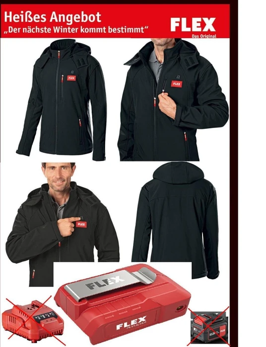 Flex TJ 10.8/18.0 Beheizbare Jacke M solo