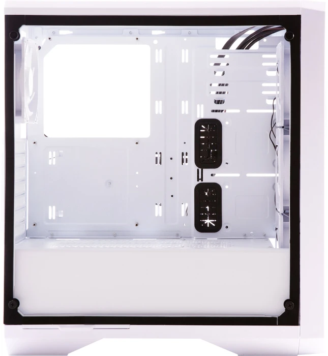 BitFenix Enso Mesh 4ARGB, weiß, Glasfenster