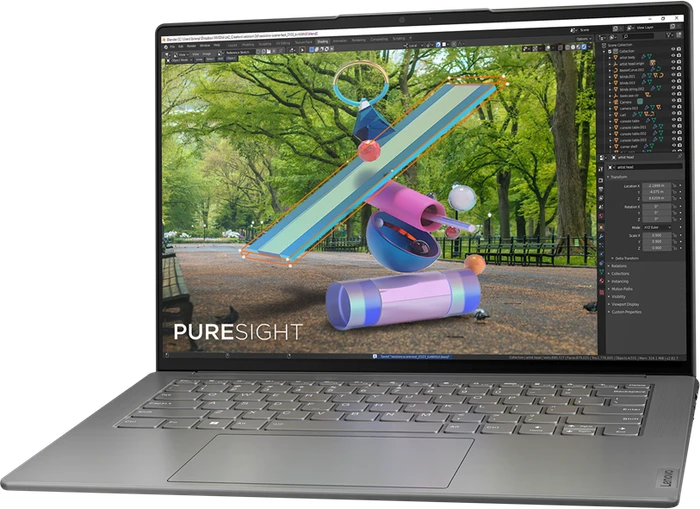Lenovo Yoga Slim 7 ProX 14ARH7, Onyx Grey, Ryzen 7 6800HS, 16GB RAM, 512GB SSD, DE