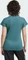 adidas Aeroready Train Essentials Minimal Branding V-Neck Funktionsshirt kurzarm preloved teal/white (Damen) Vorschaubild