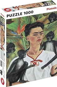 Piatnik Frida Kahlo - Selbstbildnis mit Affen