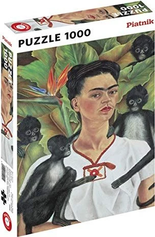 Piatnik Frida Kahlo - Selbstbildnis mit Affen