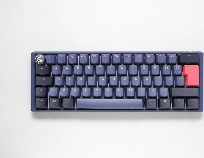 Ducky One 3 Mini, Cosmic Blue, PBT, LEDs RGB, MX SILENT RGB RED, USB, UK