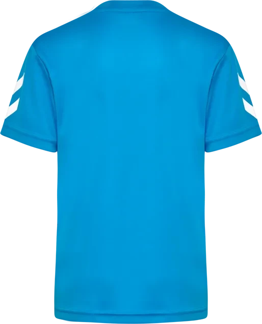 hummel Logo Set kurzarm diva blue (Junior)