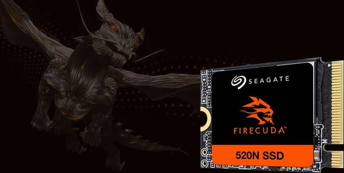 Seagate FireCuda 520N SSD +Rescue 1TB, M.2 2230 / M-Key / PCIe 4.0 x4