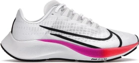 Nike Air Zoom Pegasus 37 white/hyper violet/spruce aura/flash crimson (Damen)
