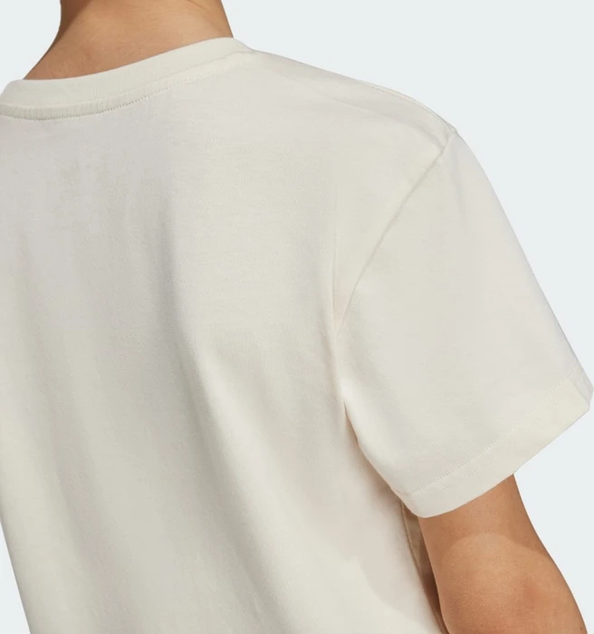 adidas Trefoil T-Shirt kurzarm wonder white (Junior)
