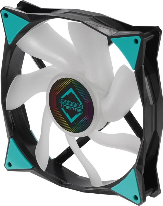 Iceberg Thermal IceGALE ARGB, Black, 140mm