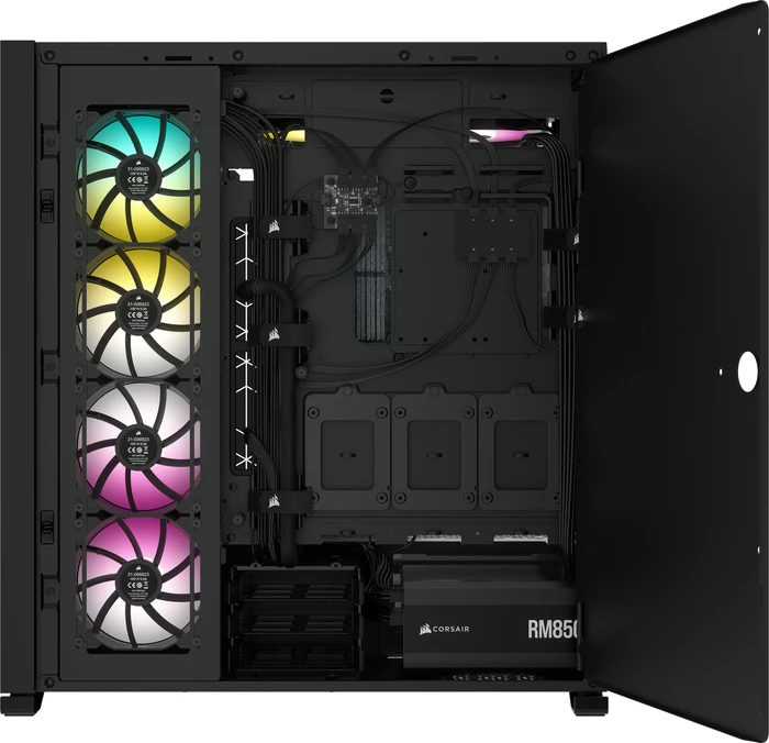 Corsair 7000D Airflow, schwarz, Glasfenster